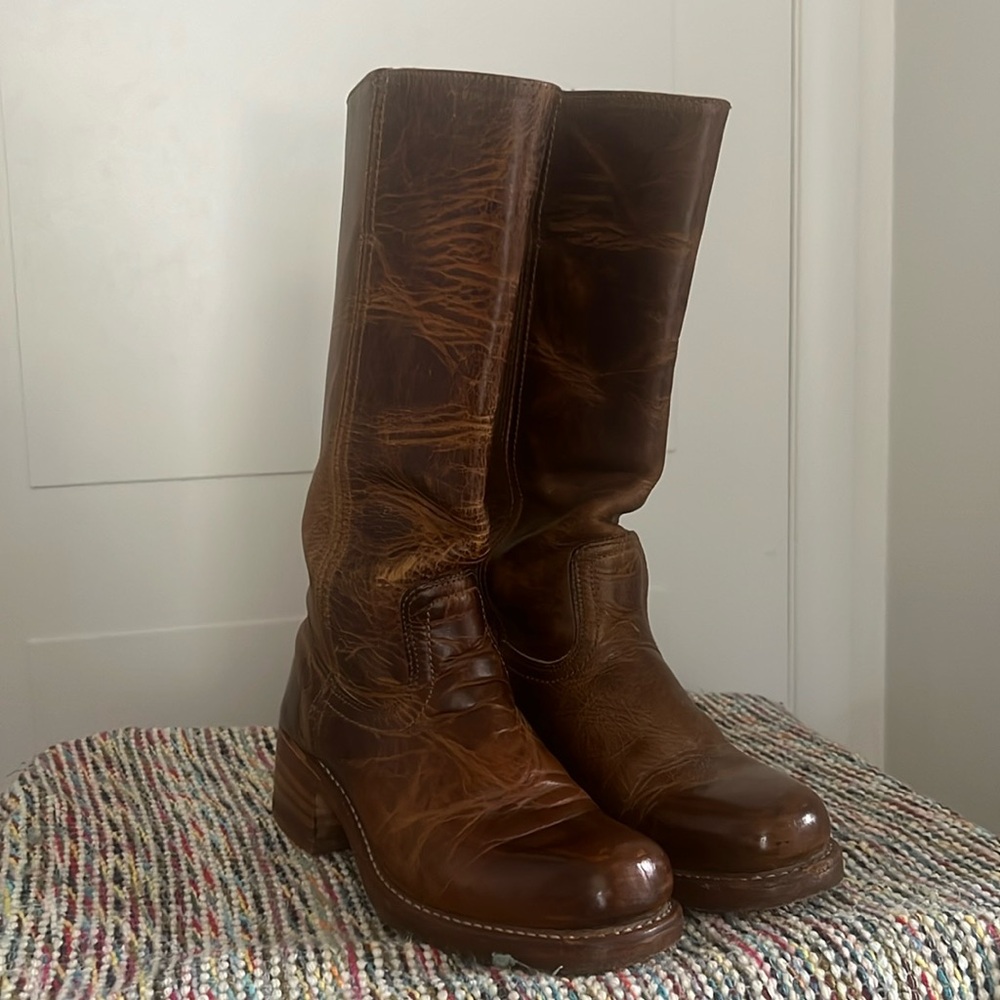 TRENDING! FRYE 14L CAMPUS BOOTS